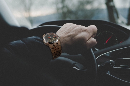 Men Dual Wheel Automatic Walnut Wood Watch - Image 7