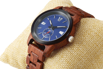 Handcrafted Kosso Wood Watch - Best Gift Idea! - Image 5