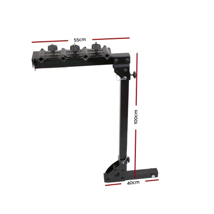 Giantz 22 Inch 4 Bike Foldable Rear Car Bike Rack - Image 2