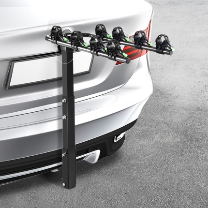 Giantz Bike Carrier 4 Bicycle Car Rear Rack Hitch Mount 2" Towbar Foldable Steel - Image 7