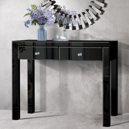 Artiss Mirrored Furniture Console Table Hallway Hall Entry Dressing Side Drawers - Image 7