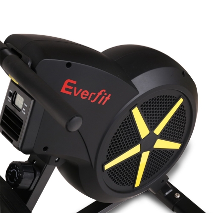 Everfit Rowing Exercise Machine Rower Resistance Fitness Home Gym Cardio Air - Image 3