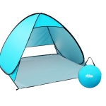Weisshorn Pop Up Beach Tent Camping Hiking 3 Person Sun Shade Fishing Shelter