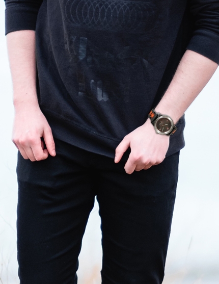 Handcrafted Ebony & Rose Wood Watch - Best Gift Idea! - Image 8