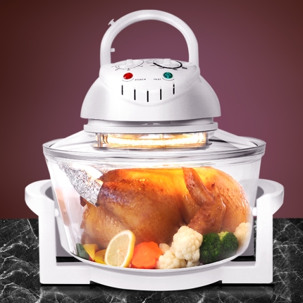 Devanti 17L Electric Convection Oven Air Fryer- White - Image 7