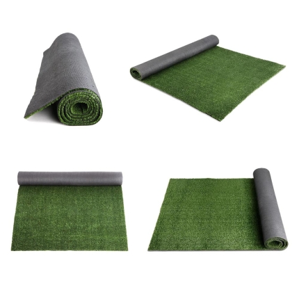 Primeturf Synthetic 10mm  0.95mx10m 9.5sqm Artificial Grass Fake Turf Olive Plants Plastic Lawn - Image 4