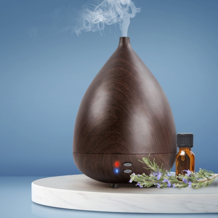 Aroma Diffuser Air Humidifier Dark Wood 300ml - Image 7
