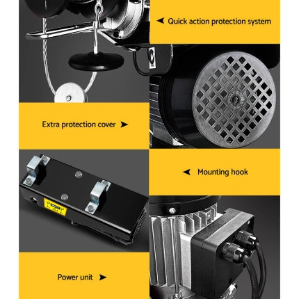 Giantz 1400w Electric Hoist winch - Image 6