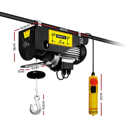 Giantz 1300w Electric Hoist winch - Image 2