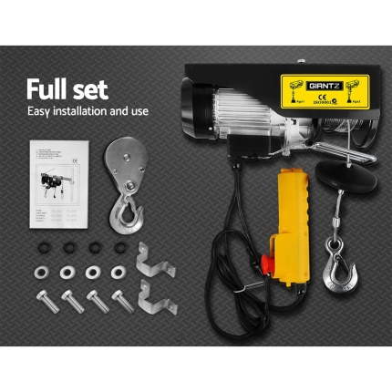 Giantz 1300w Electric Hoist winch - Image 6