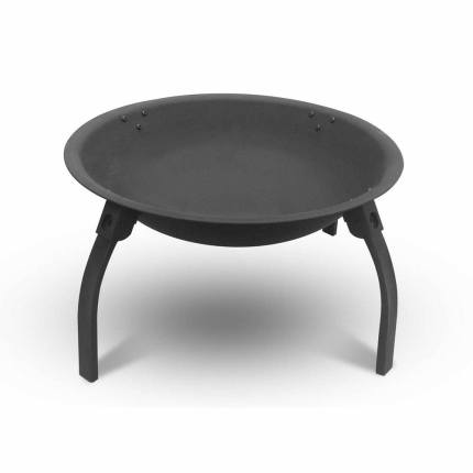 Fire Pit BBQ Charcoal Grill Smoker Portable Outdoor Camping Garden Pits 30" - Image 3