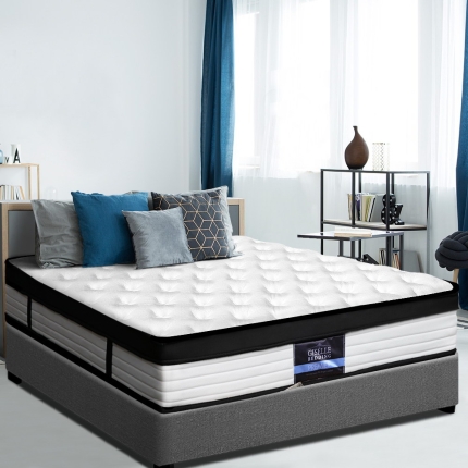 Giselle Bedding Devon Euro Top Pocket Spring Mattress 31cm Thick â€“ Double - Image 7