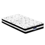 Giselle Bedding Mykonos Euro Top Pocket Spring Mattress 30cm Thick â€“ Single