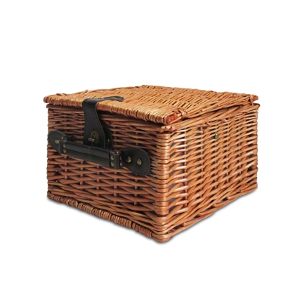 Alfresco 2 Person Picnic Basket Baskets Deluxe Outdoor Corporate Blanket Park - Image 3
