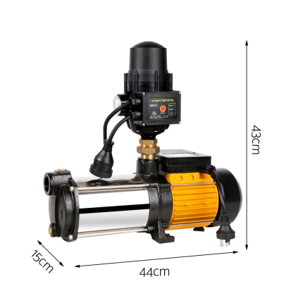 Giantz Water Pump High Pressure Multi Stage Rain Tank Garden Farm Irrigation - Image 2
