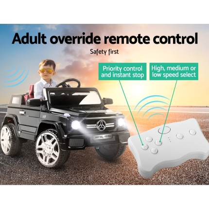 Rigo Kids Ride On Car - Black - Image 6