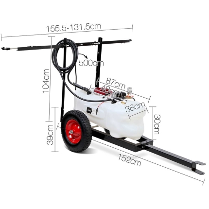 Giantz 60L ATV Weed Sprayer - Image 2
