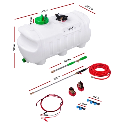 Giantz 12V ATV Gardn Weed Sprayer - Image 2