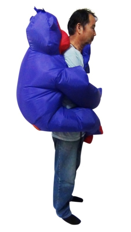 GORILLA Fancy Dress Inflatable Suit -Fan Operated Costume - Image 2