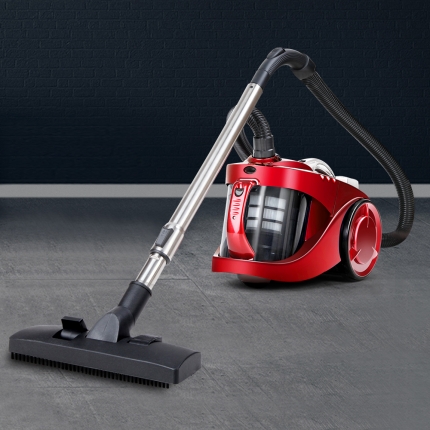Devanti Bagless Vacuum Cleaner Cleaners Cyclone Cyclonic Vac HEPA Filter Car Home Office 2200W Red - Image 7