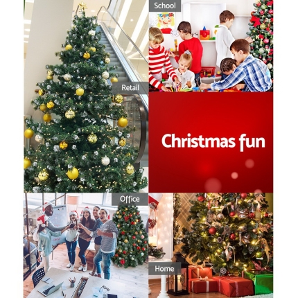 Jingle Jollys 7FT Christmas Snow Tree - Image 5