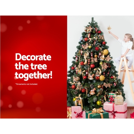 Jingle Jollys 7FT Christmas Snow Tree - Image 6