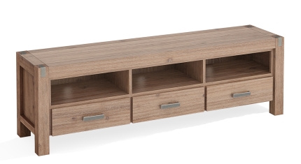 Nowra 3 Drawer Large Tv Unit - Image 3