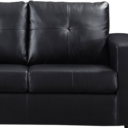 Nikki Sofa Black 2 Seater - Image 4