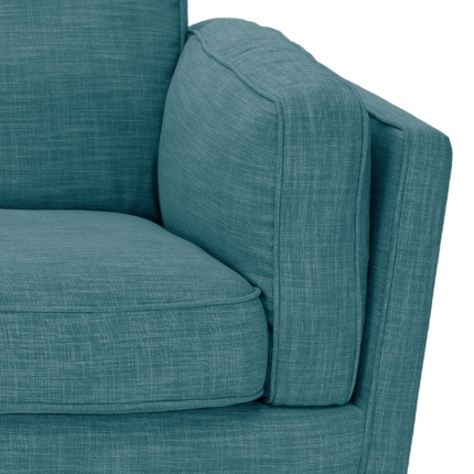 York Sofa 3 Seater Teal - Image 4
