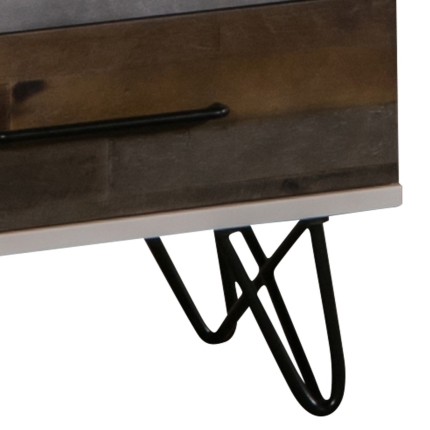 Shelby Bedside Table - 2 Drawers - Image 4