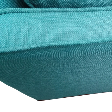 York Sofa 3 Seater Teal - Image 5