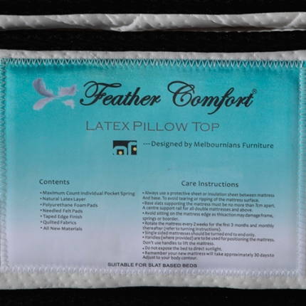 Latex Pillowtop Mattress Single - Image 7