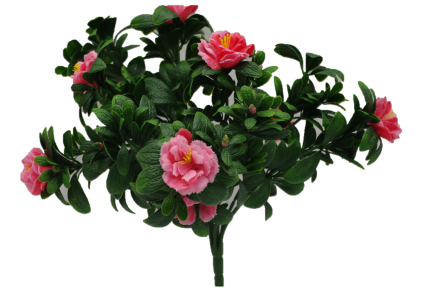 Pink Rose Bunch UV 45cm - Image 2