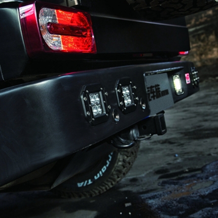 Pair 30W LED Work Light Bar CREE Flood Flush Mount 12V 24V Truck Reverse 5 inch - Image 6