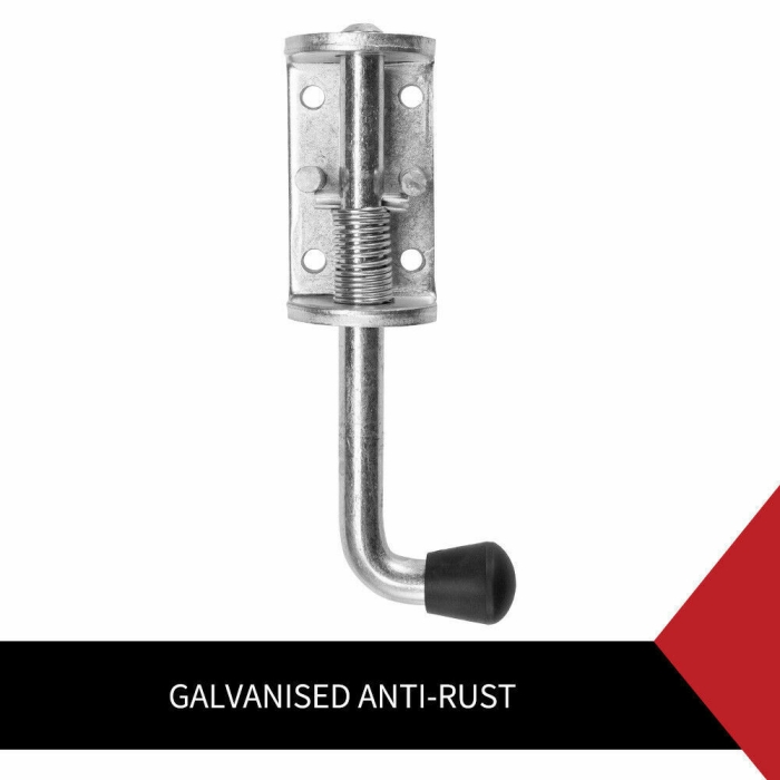 4x SPRING BOLT LATCH CATCH TRAILER TRUCK UTE FLOAT RAILING TAIL GATE - Image 5