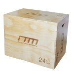 3 IN 1 Wood Plyo Games Plyometric Jump Box