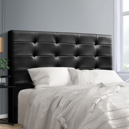 Artiss BENO Queen Size Bed Head Headboard Bedhead Leather Base Frame - Image 7