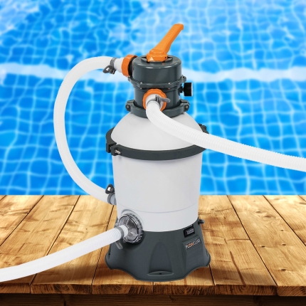Bestway 530GPH Flowclear Sand Filter Swimming Above Ground Pool Cleaning Pump - Image 7
