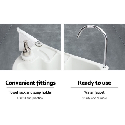 Weisshorn Portable Camping Wash Basin 19L - Image 4