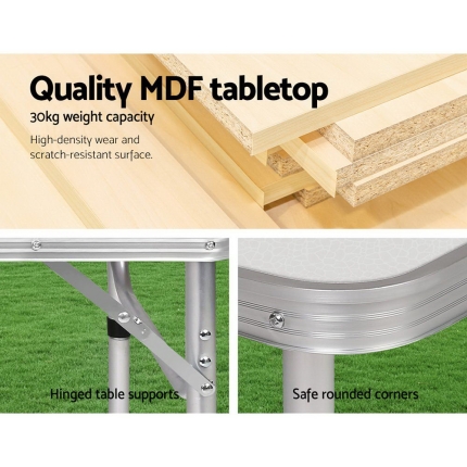 Weisshorn Foldable Kitchen Camping Table - Image 5