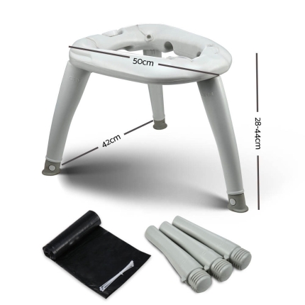 Outdoor Portable Folding Camping Toilet - Image 2