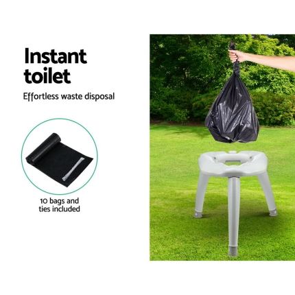 Outdoor Portable Folding Camping Toilet - Image 4
