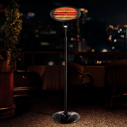 Devanti 2000w Electric Portable Patio Strip Heater - Image 7