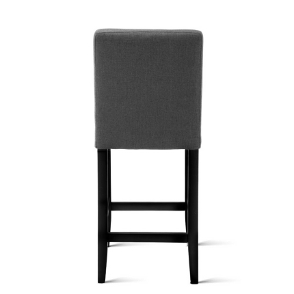 Artiss Set of 2 French Provincial Dining Chair - Charcoal - Image 3