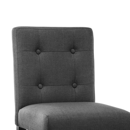 Artiss Set of 2 French Provincial Dining Chair - Charcoal - Image 5