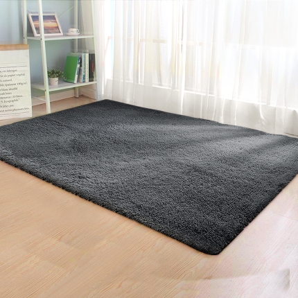 Artiss 140x200cm Ultra Soft Shaggy Rug Large Floor Carpet Anti-slip Area Rugs Grey - Image 7