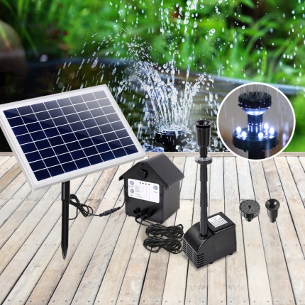 Gardeon Solar Powered Water Pond Pump 60W - Image 7