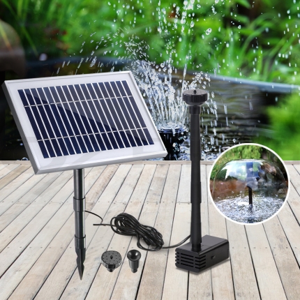 Gardeon 25W Solar Powered Water Pond Pump Outdoor Submersible Fountains - Image 7
