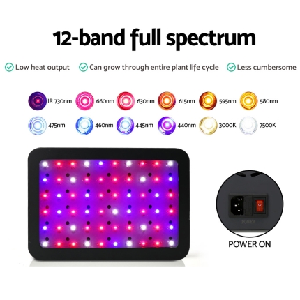 Green Fingers 600W LED Grow Light Full Spectrum - Image 4