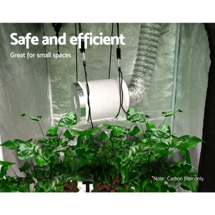 Greenfingers Hydroponic Activated Carbon Filter Grow Tent Ventilation Kit 6 inch - Image 6